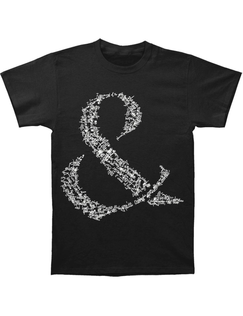 Rockinstone - T-shirt Of Mice & Men Fidelidade Preto