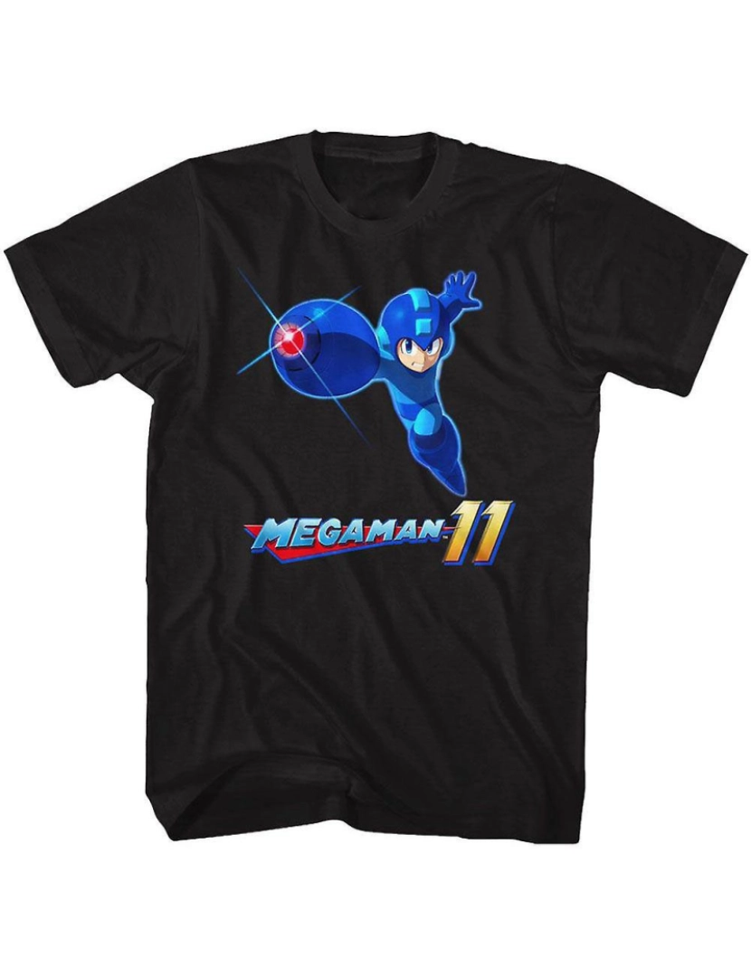 Rockinstone - T-shirt Mega Man Mega 11