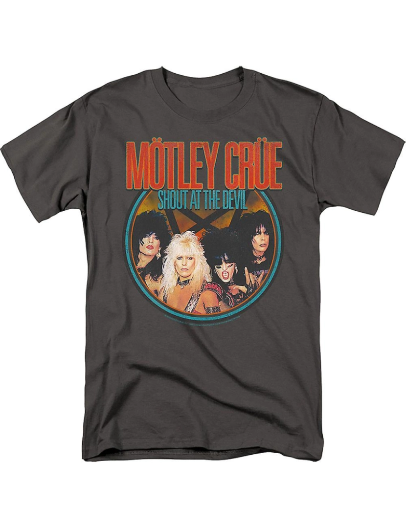 Rockinstone - T-shirt Foto do grupo Shout At The Devil Motley Crue