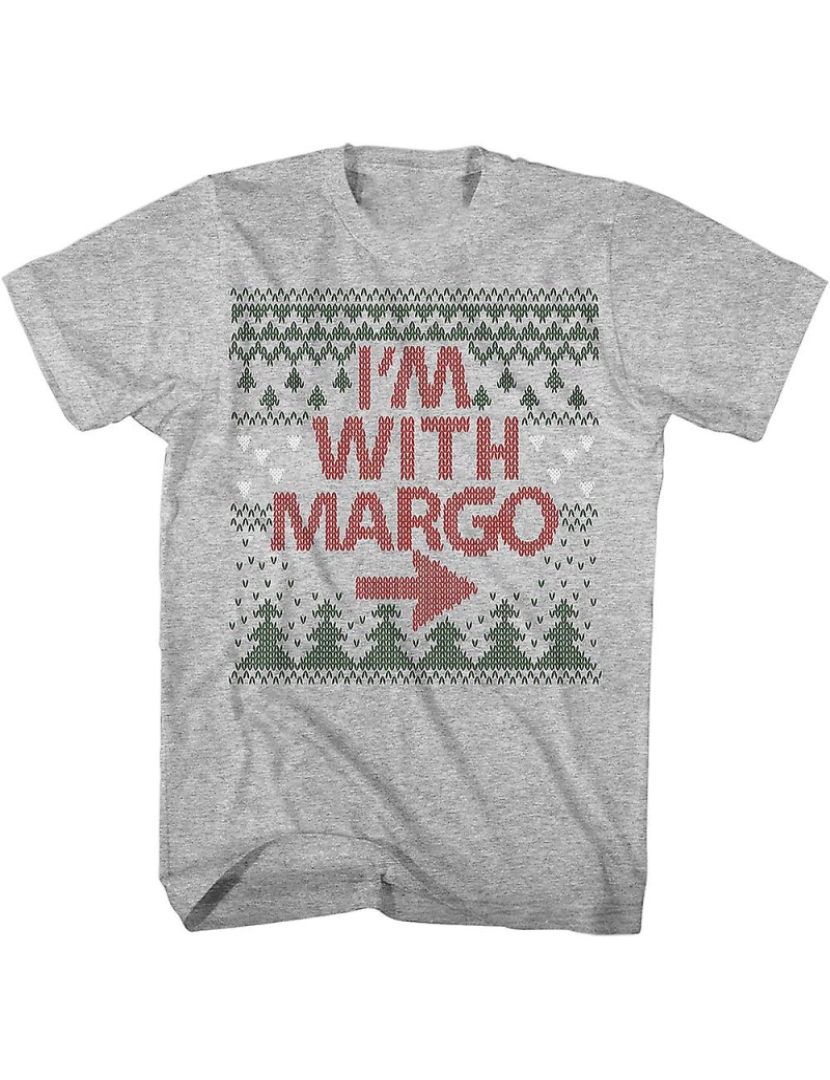 imagem de T-shirt Estou com Margo Férias de Natal1