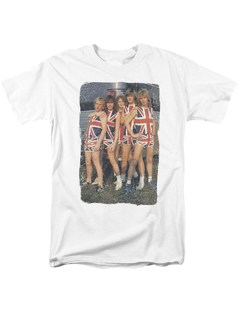 Rockinstone - T-shirt Camisa Union Jacks Def Leppard