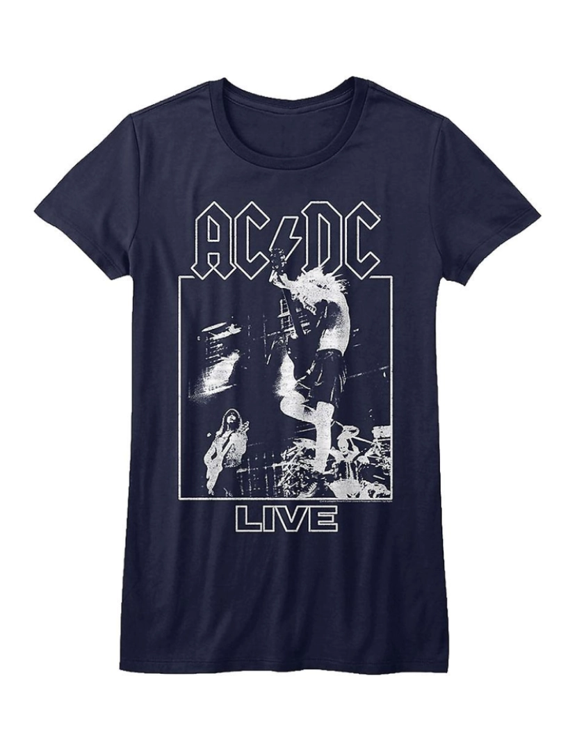 Rockinstone - T-shirt Camisa ACDC Live Júnior