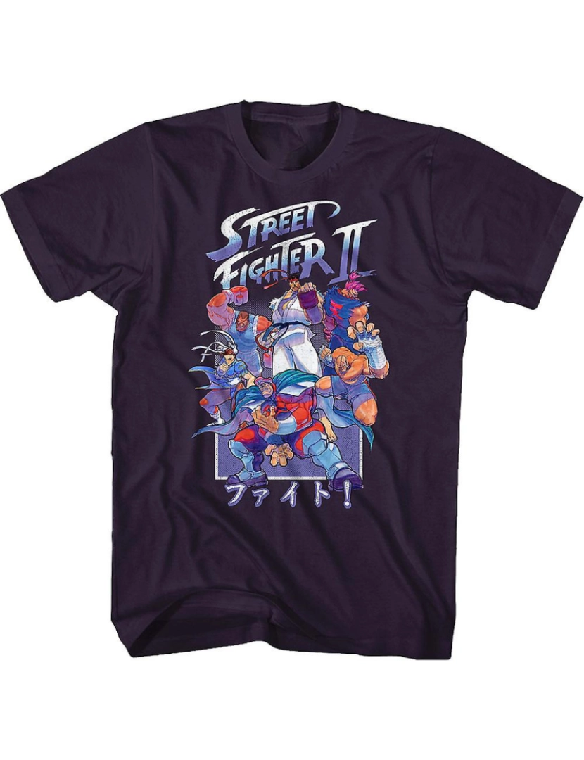 Rockinstone - T-shirt Pôster de Street Fighter II