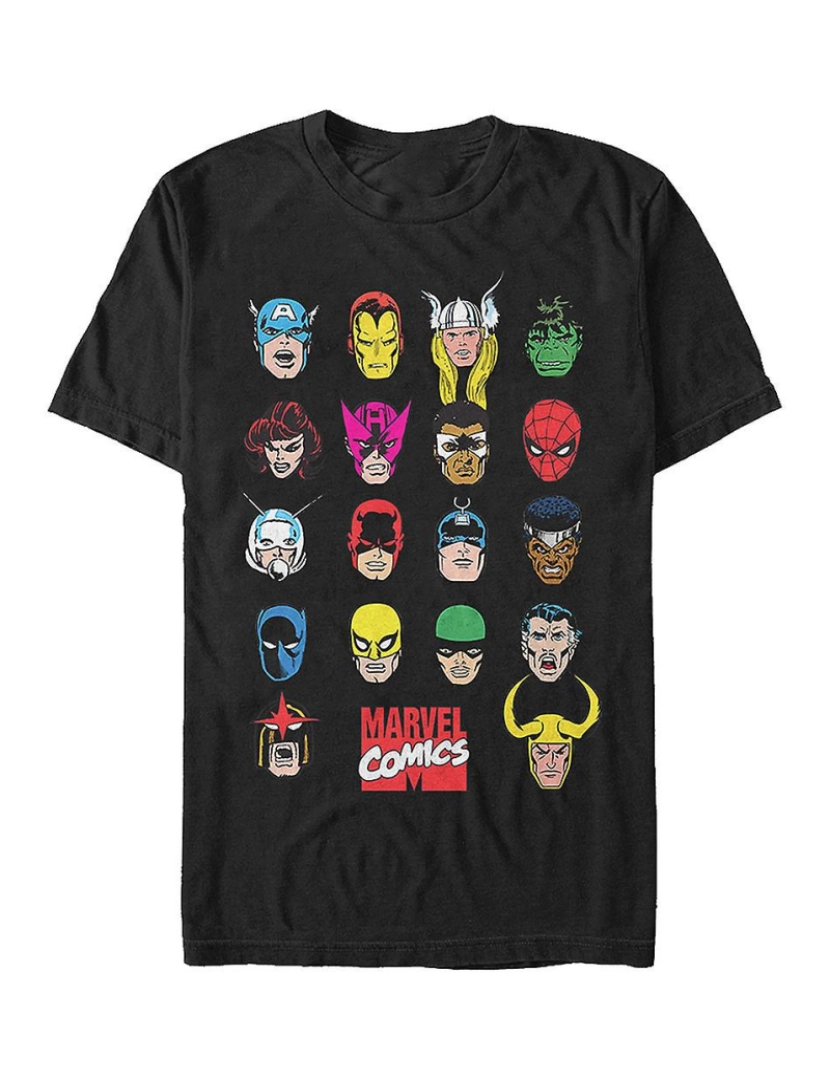 Rockinstone - T-shirt Convidado da Marvel Comics Karnak estrelando alguns outros heróis