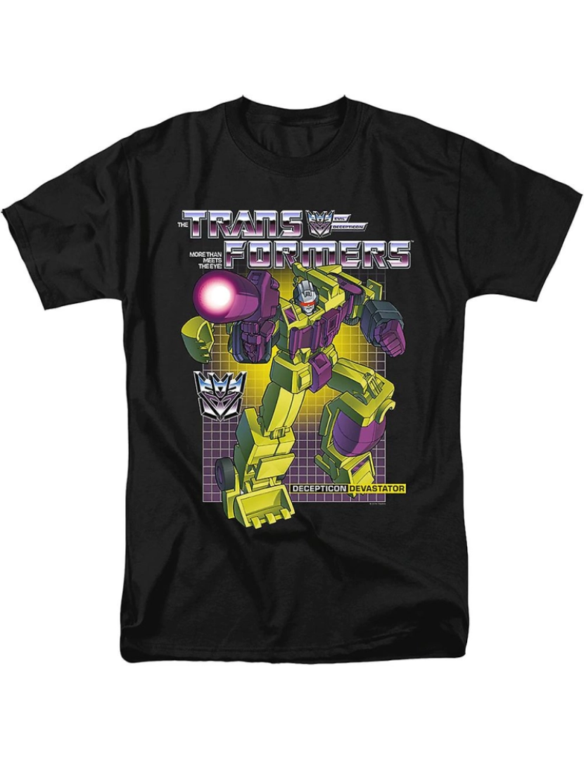 Rockinstone - T-shirt Transformadores Devastadores Decepticon