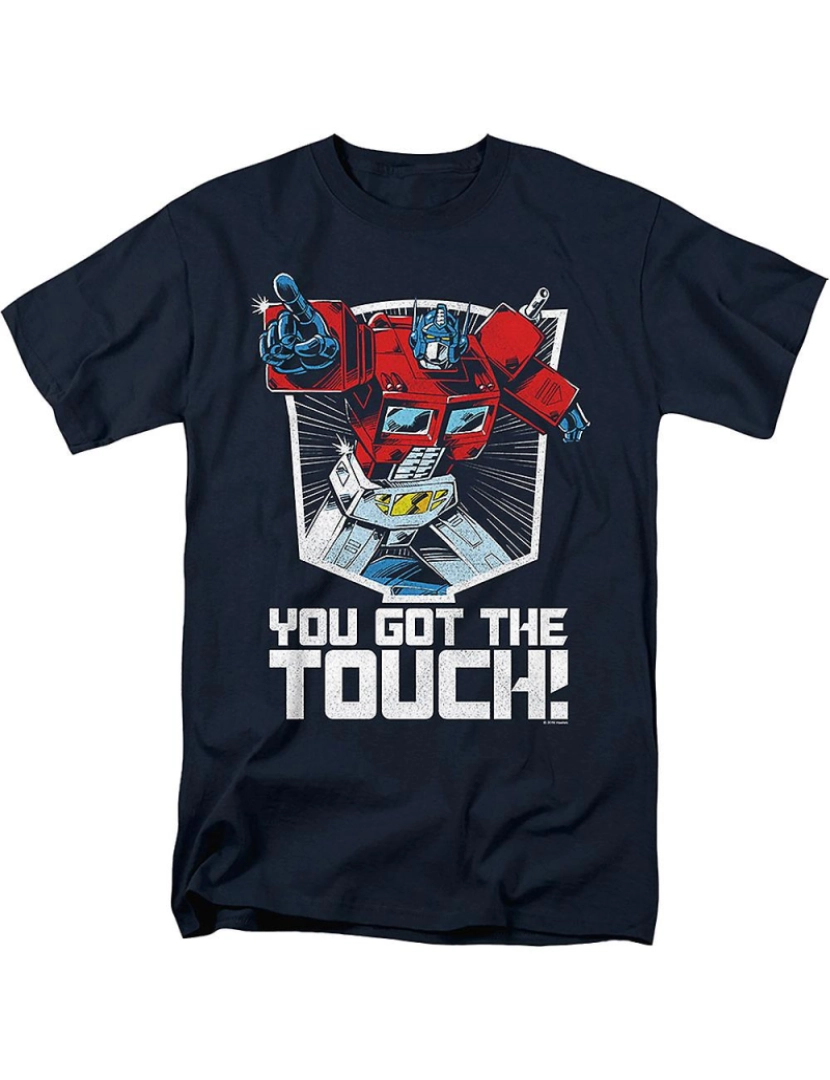 Rockinstone - T-shirt Optimus Prime você tem os transformadores de toque