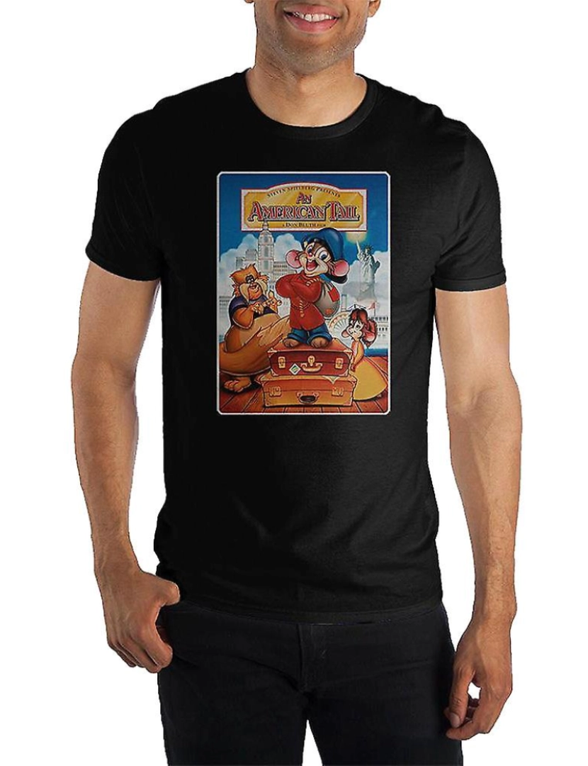 Rockinstone - T-shirt Poster do filme Uma Cauda Americana