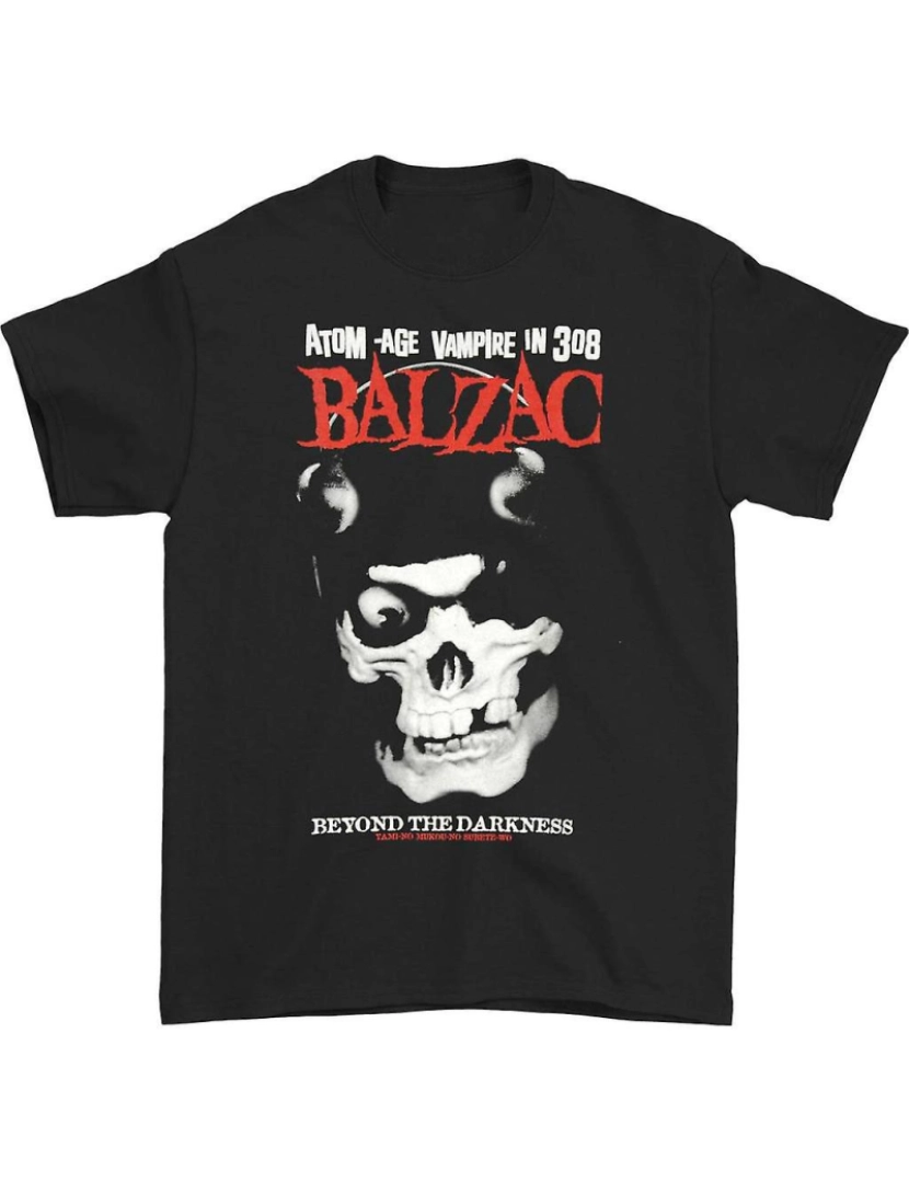 Rockinstone - T-shirt Cabeça de Caveira Balzac