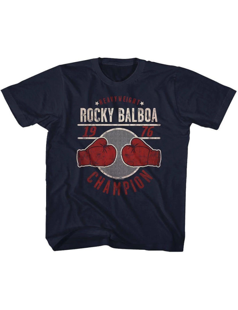 Rockinstone - T-shirt Rocky Champ76 Juventude