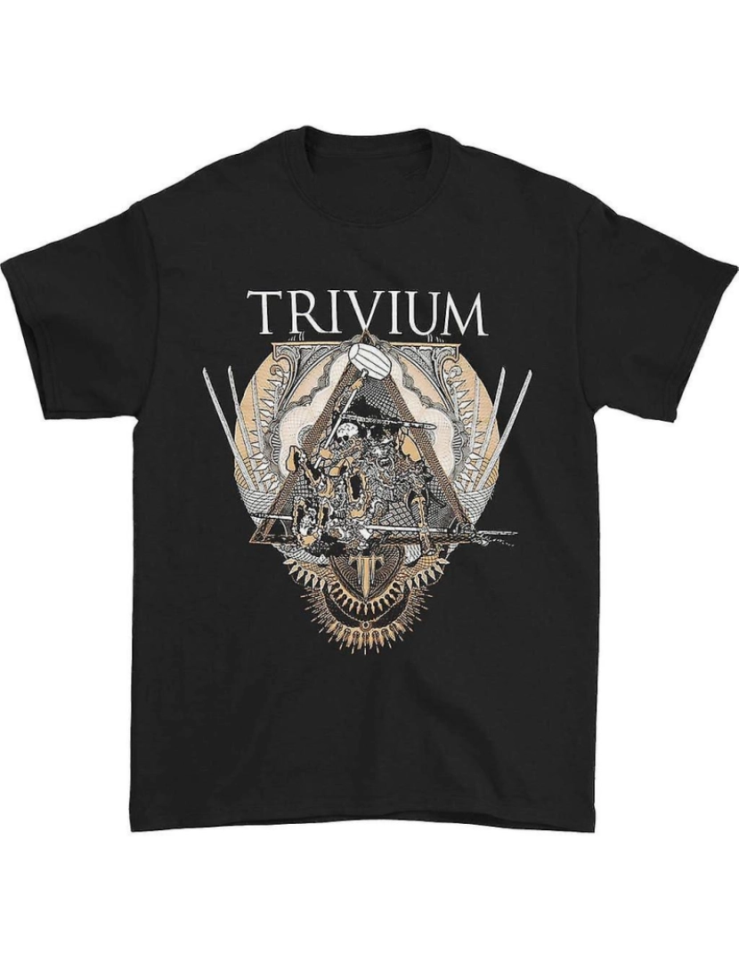 Rockinstone - T-shirt Camiseta de guerra triangular Trivium