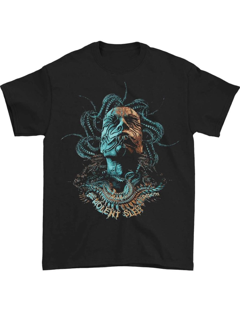 Rockinstone - T-shirt Excursão Meshuggah Tentacle Head 2016