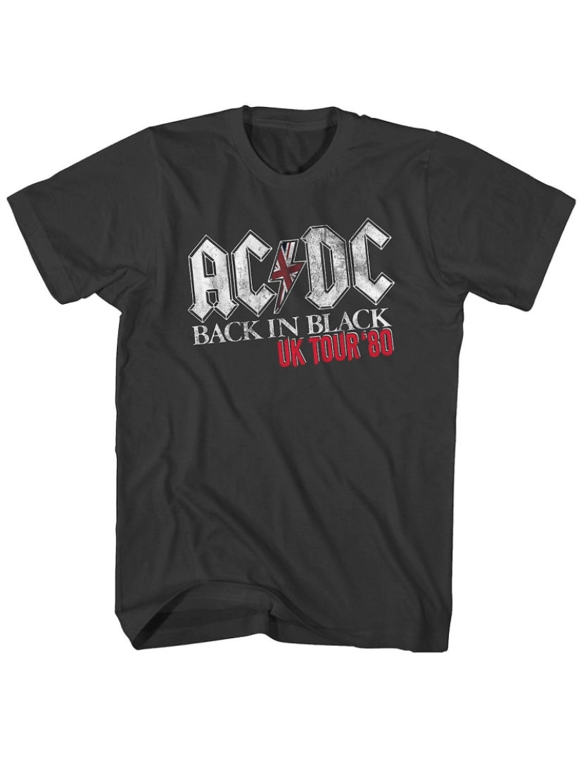 imagem de T-shirt AC/DC Back In Black UK Tour -0 AC/DC1