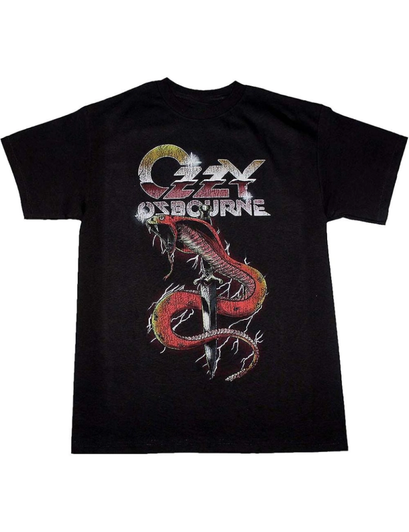 Rockinstone - T-shirt Adaga Cobra Ozzy Osbourne