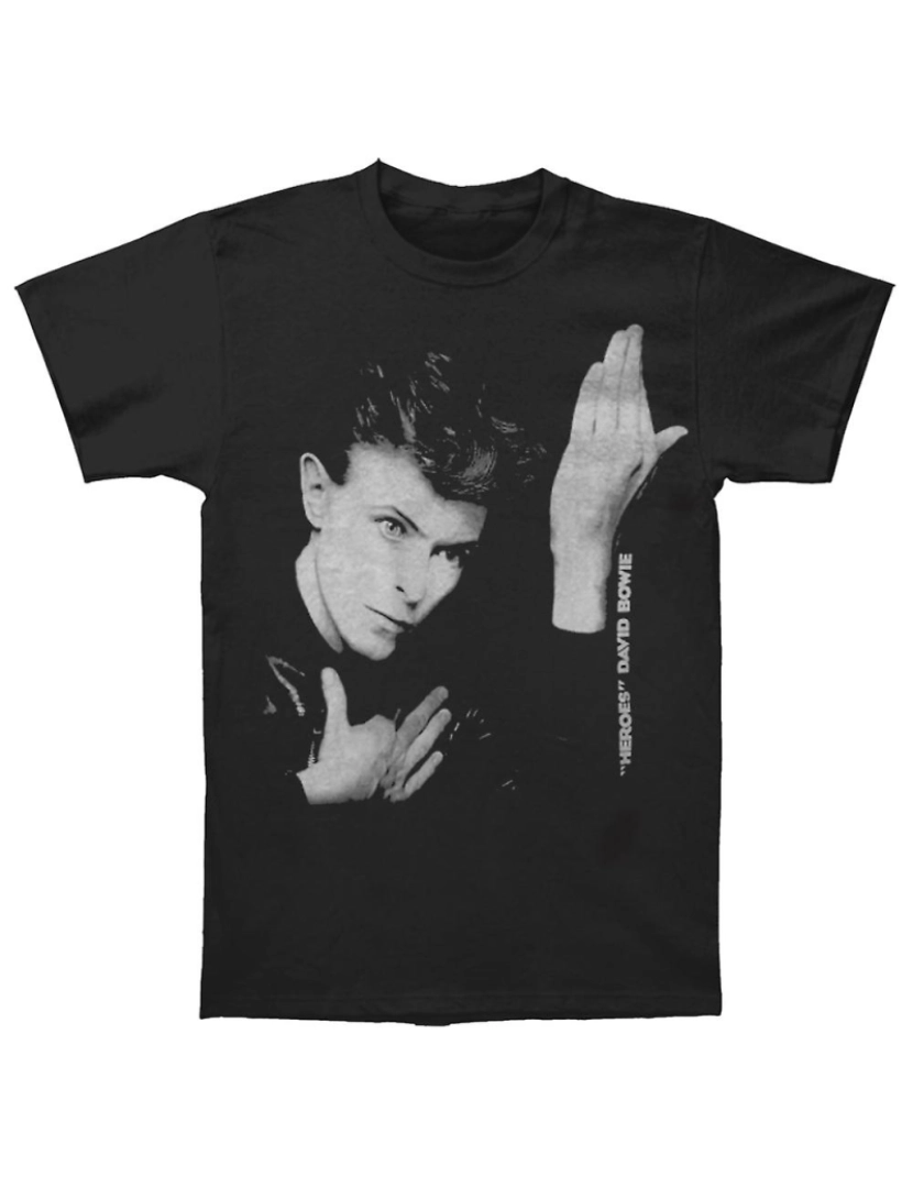 Rockinstone - T-shirt Heróis de David Bowie