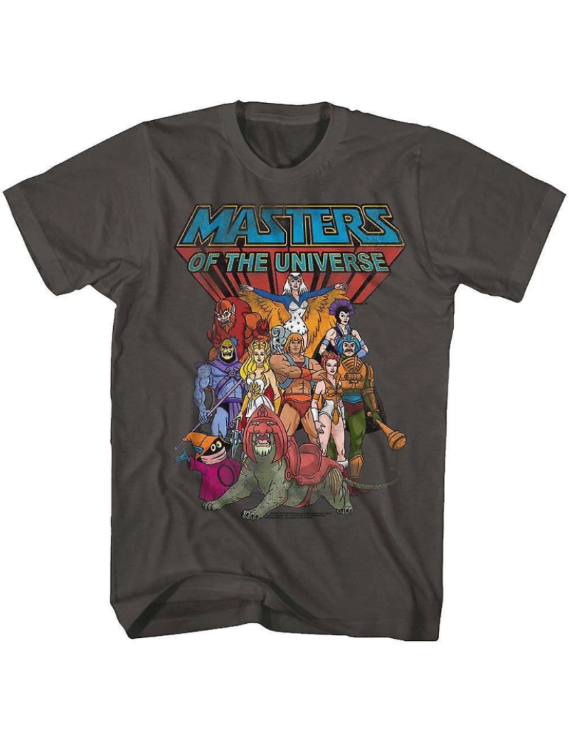 Rockinstone - T-shirt Mestres do Universo, toda a turma