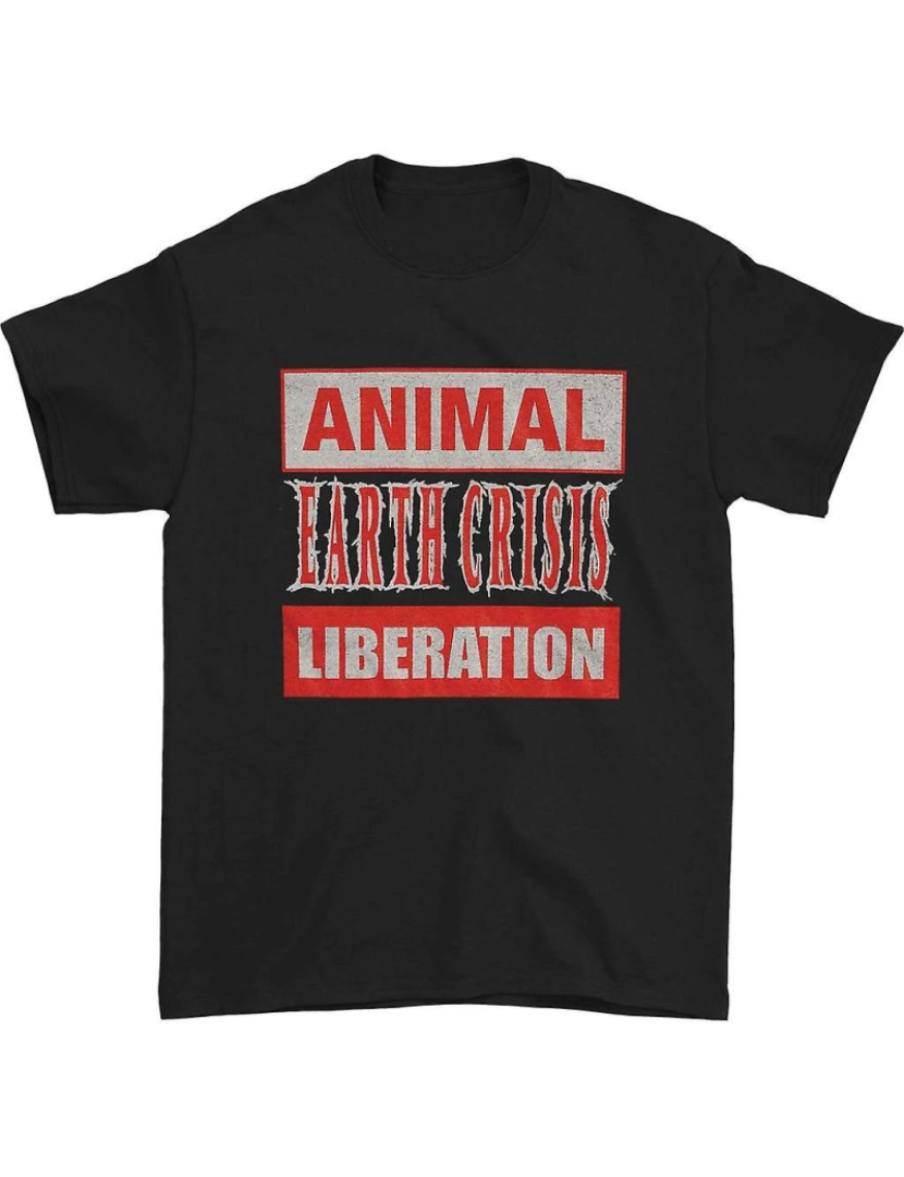 Rockinstone - T-shirt Libertação Animal da Crise Terrestre