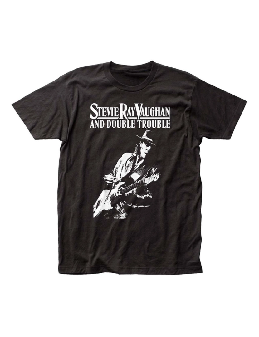 Rockinstone - T-shirt Stevie Ray Vaughn Stevie Ray Vaughan ao vivo vivo