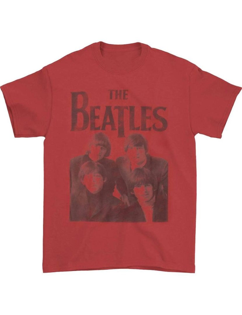 Rockinstone - T-shirt Foto desbotada dos Beatles