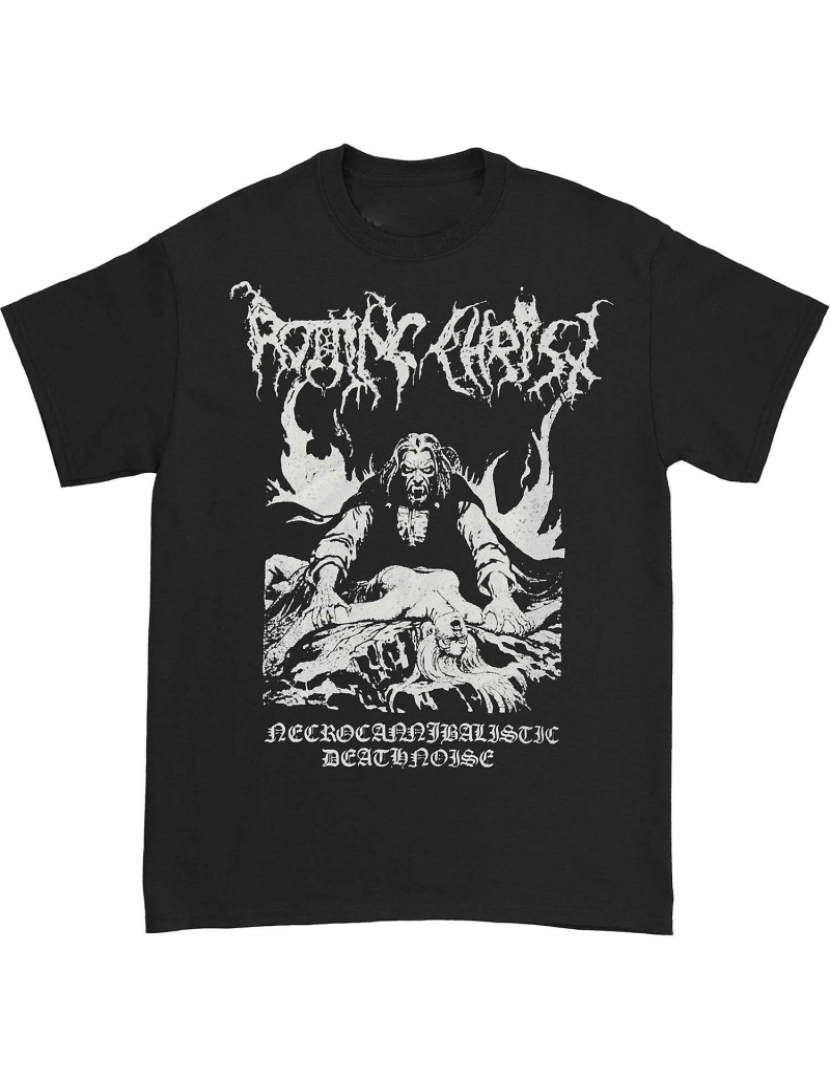 Rockinstone - T-shirt Camiseta Podre de Cristo Vampiro