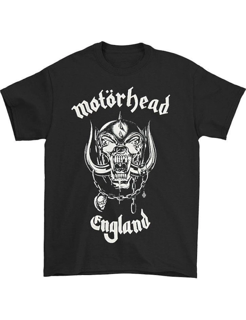 Rockinstone - T-shirt Motorhead Inglaterra F&B mais alto que tudo