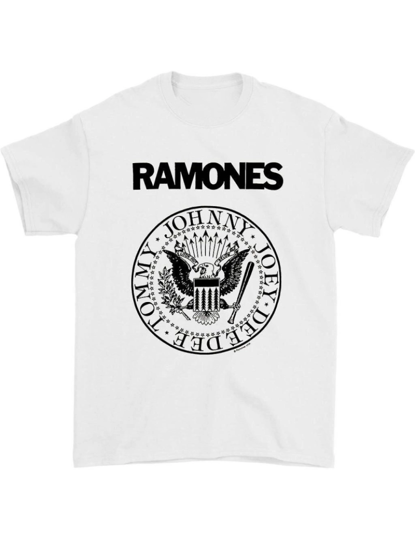 Rockinstone - T-shirt Selo Presidencial dos Ramones