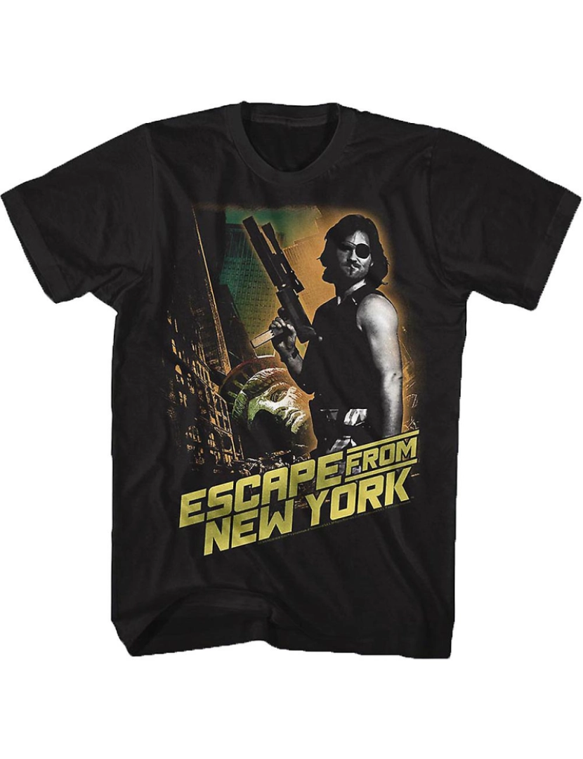 Rockinstone - T-shirt Snake Plissken escapa de Nova York