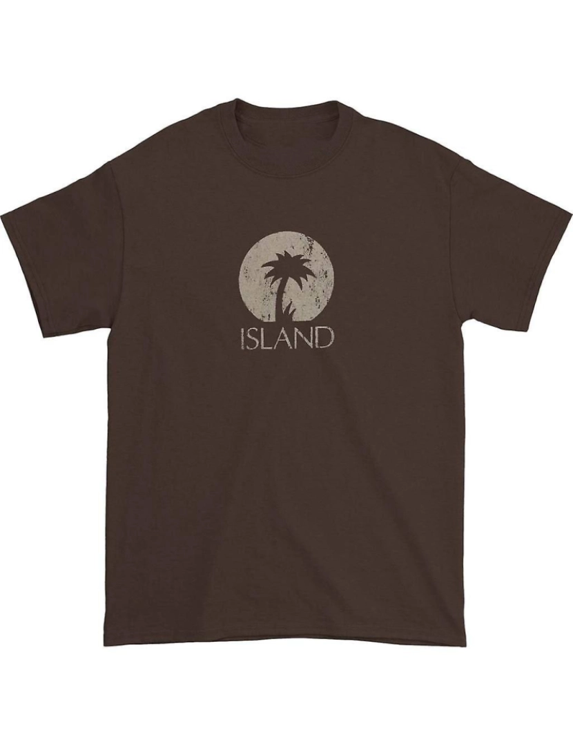 Rockinstone - T-shirt Island Records Logo