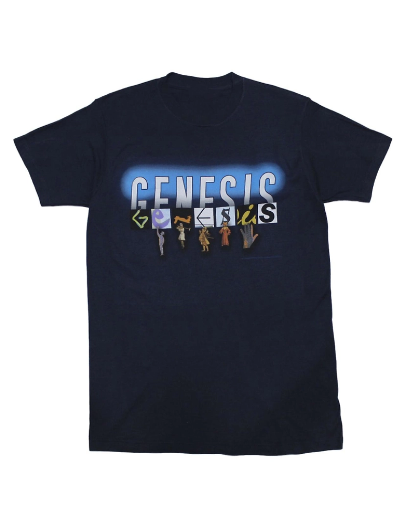 Rockinstone - T-shirt Banda Gênesis Gênesis Gênesis