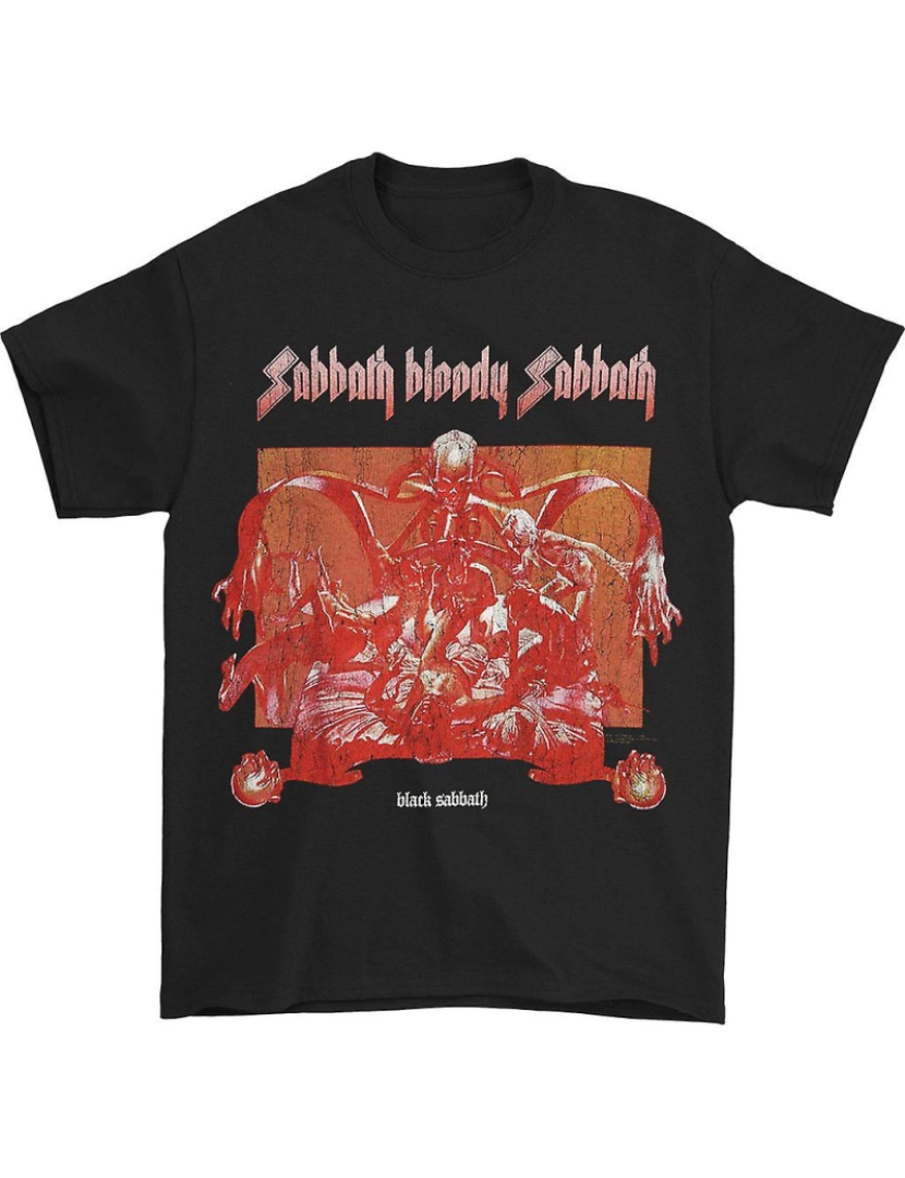 Rockinstone - T-shirt Black Sabbath Sabbath Sábado Sangrento