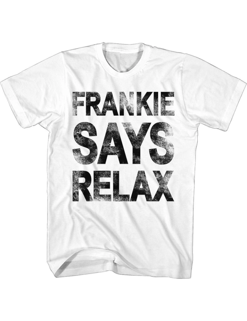 imagem de T-shirt Frankie diz para relaxar1