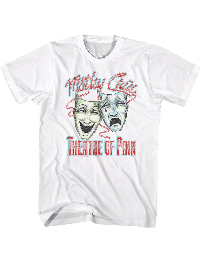 Rockinstone - T-shirt Teatro da dor angustiado Motley Crue