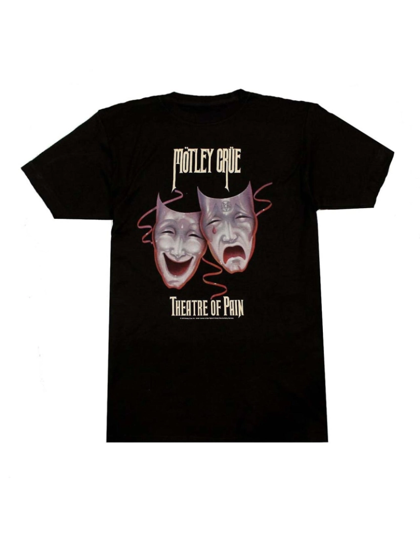 Rockinstone - T-shirt Motley Crue Motley Crue Teatro da Dor