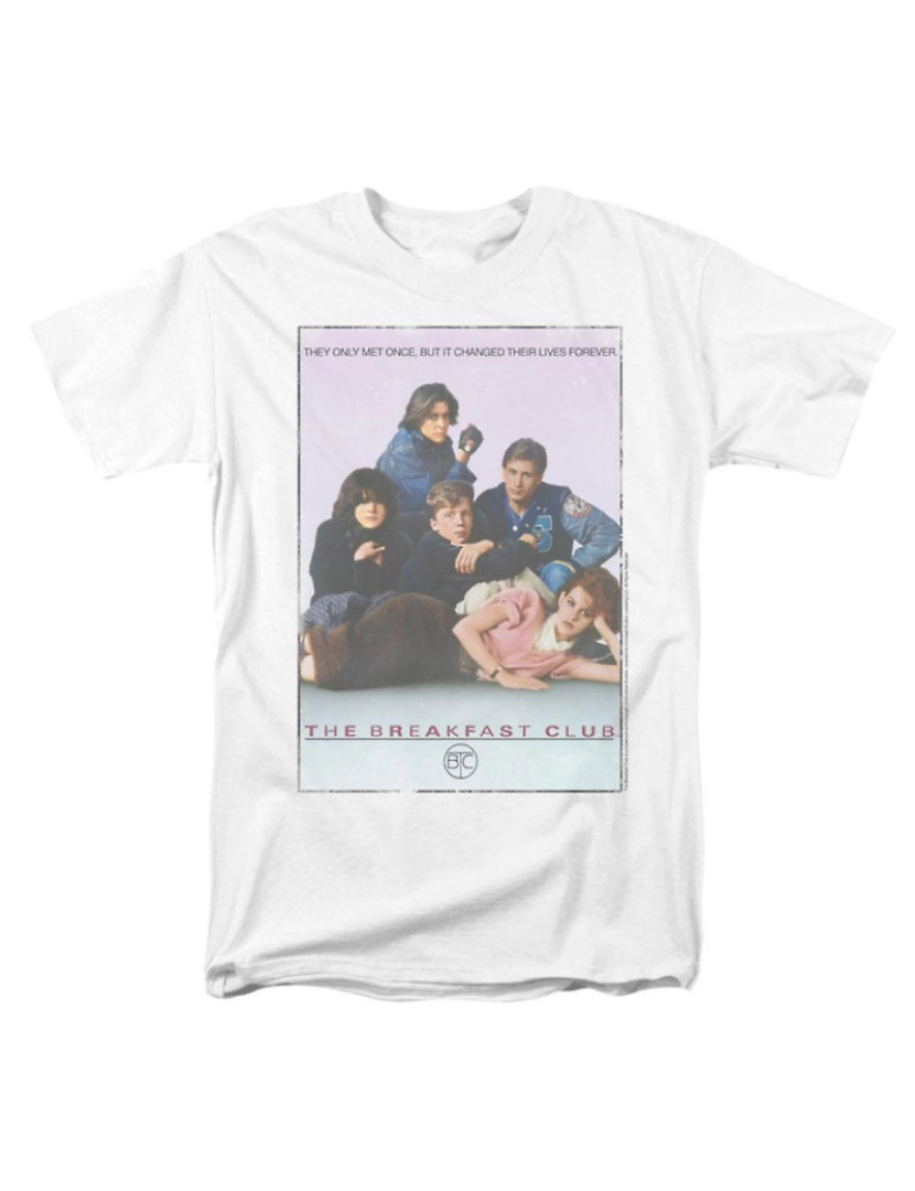 Rockinstone - T-shirt Pôster Breakfast Club Bc