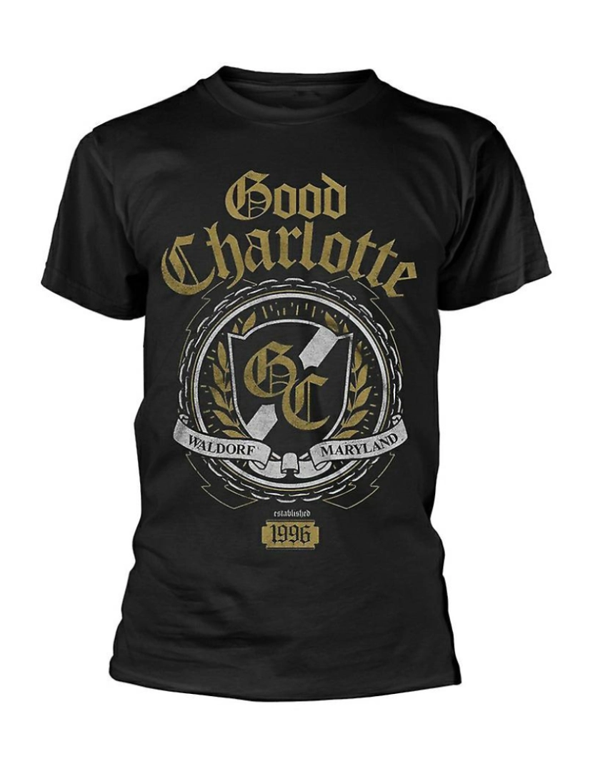 Rockinstone - T-shirt Bom escudo de Charlotte