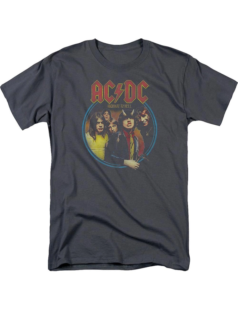 Rockinstone - T-shirt Camisa ACDC Estrada para o Inferno