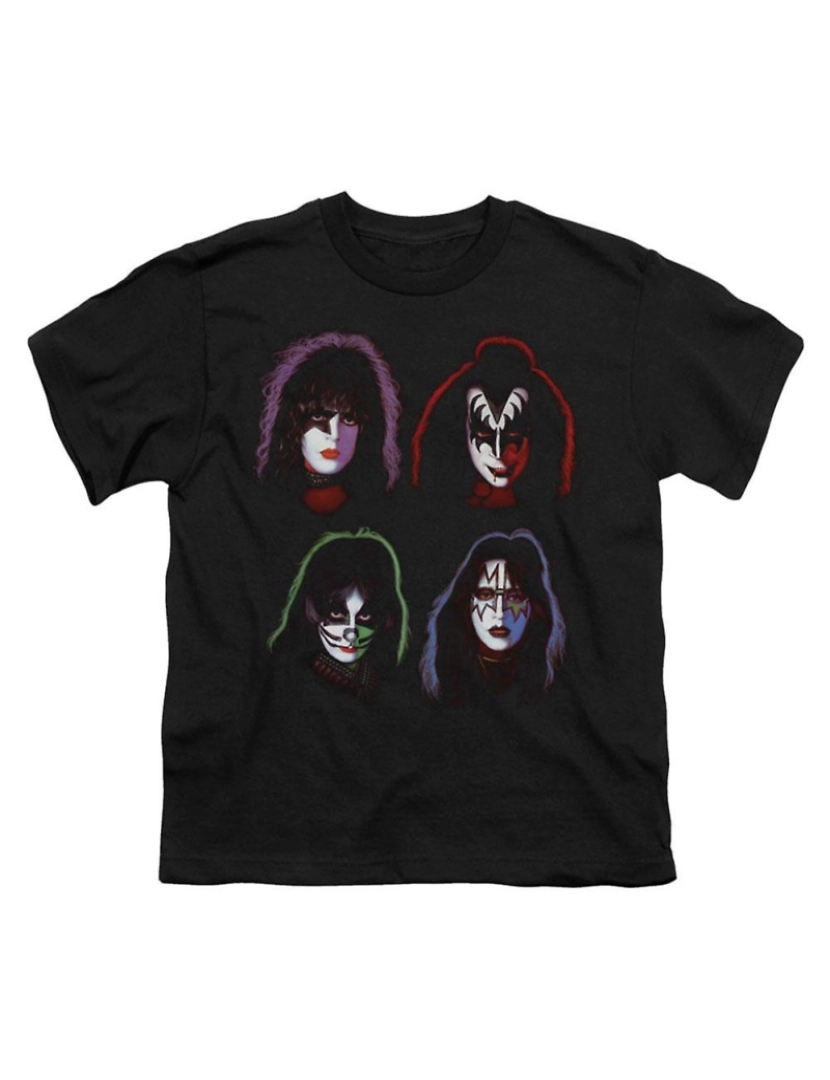 Rockinstone - T-shirt KISS Solo Cabeças