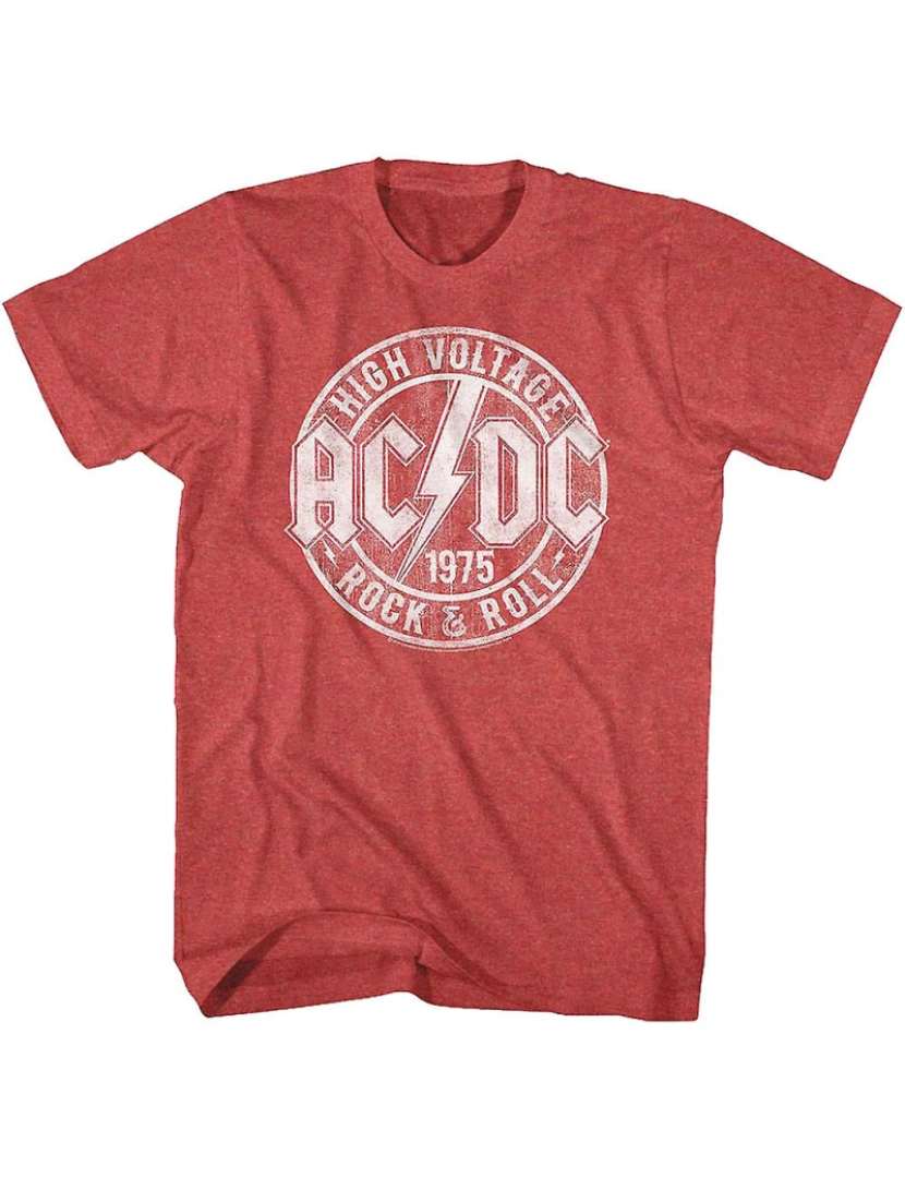 Rockinstone - T-shirt Rock and Roll ACDC de alta tensão