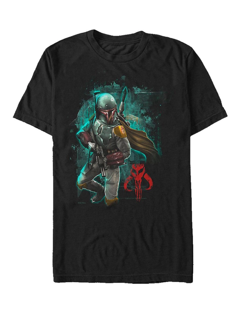 Rockinstone - T-shirt Mandaloriano Boba Fett Guerra nas Estrelas