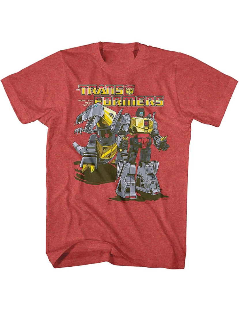 Rockinstone - T-shirt Transformadores Grimlock retrô