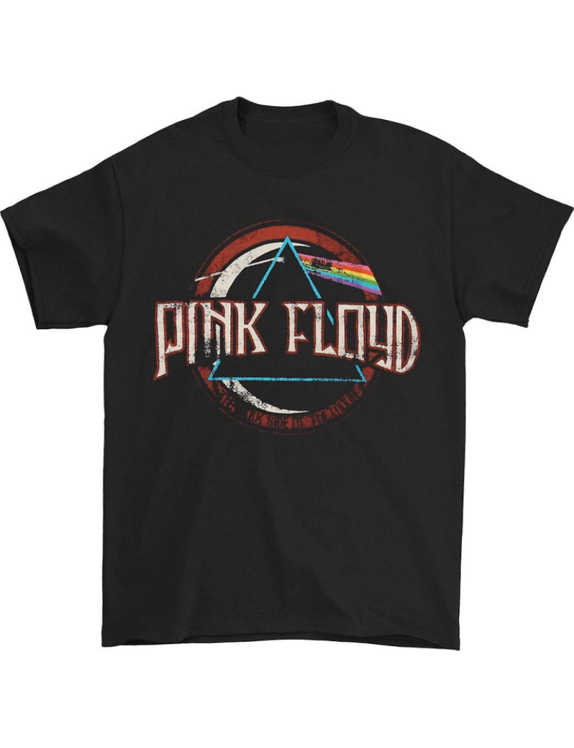 Rockinstone - T-shirt Lado escuro da lua do Pink Floyd