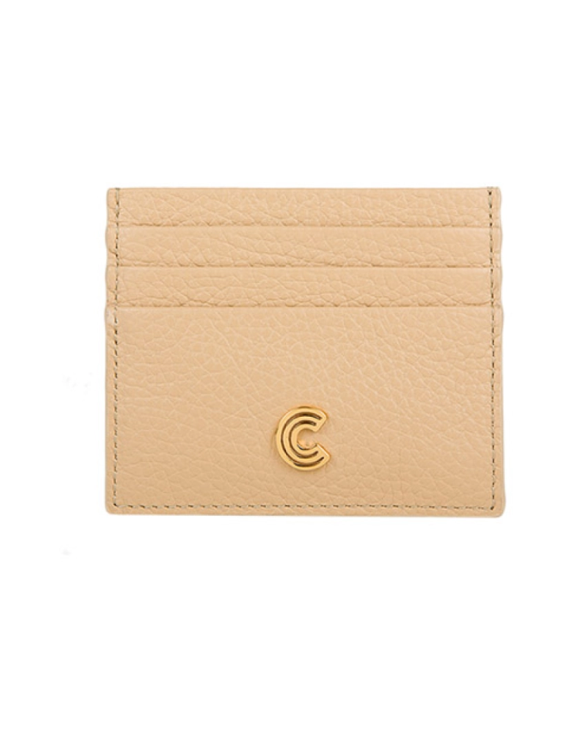 Coccinelle - Card Holder de Senhora Bege