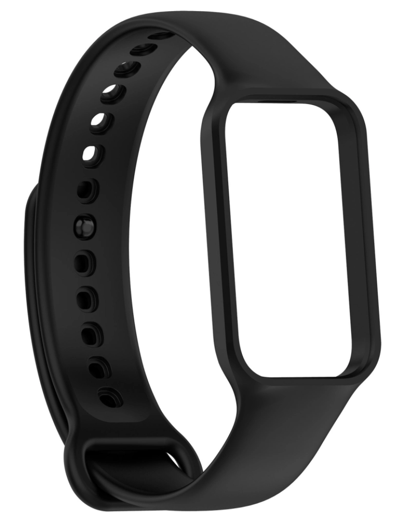 Inf - Pulseira para Xiaomi Smart Band 8 Active, Redmi Band 2 Black