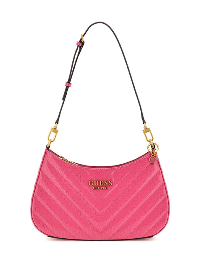 Guess - Bolsa de ombro Fúcsia de Mulher