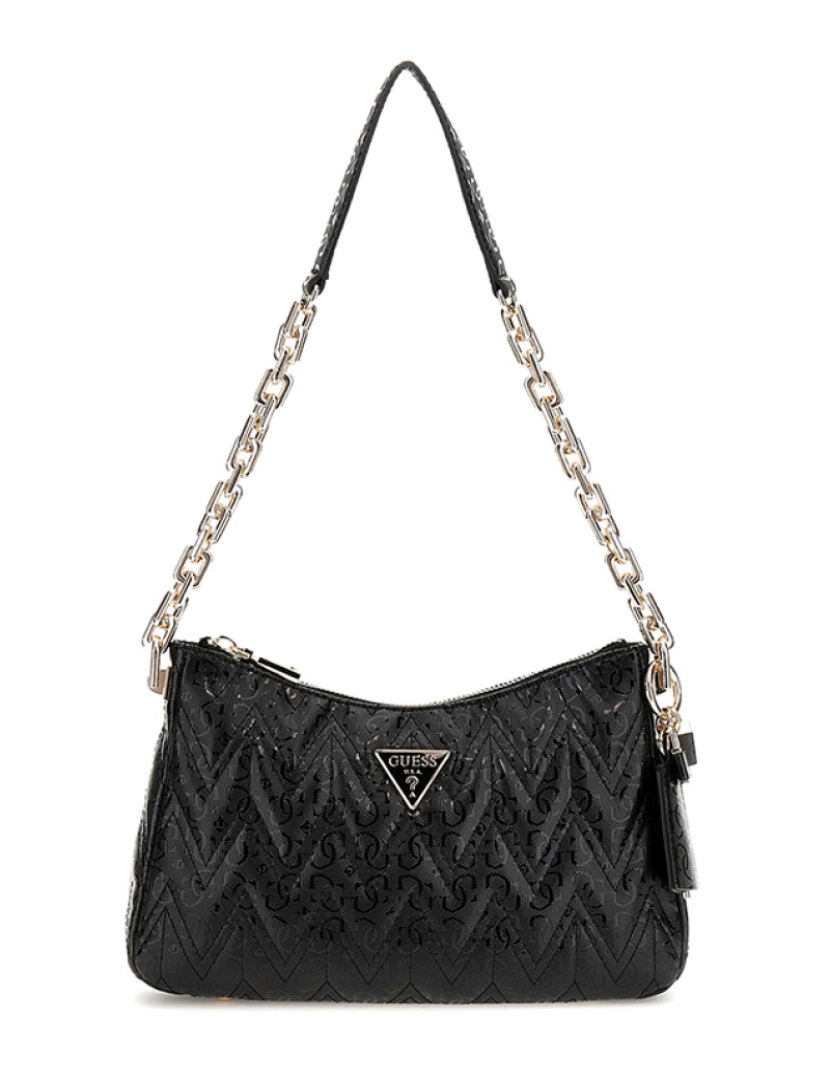 Guess - Bolsa de ombro Preto de Mulher