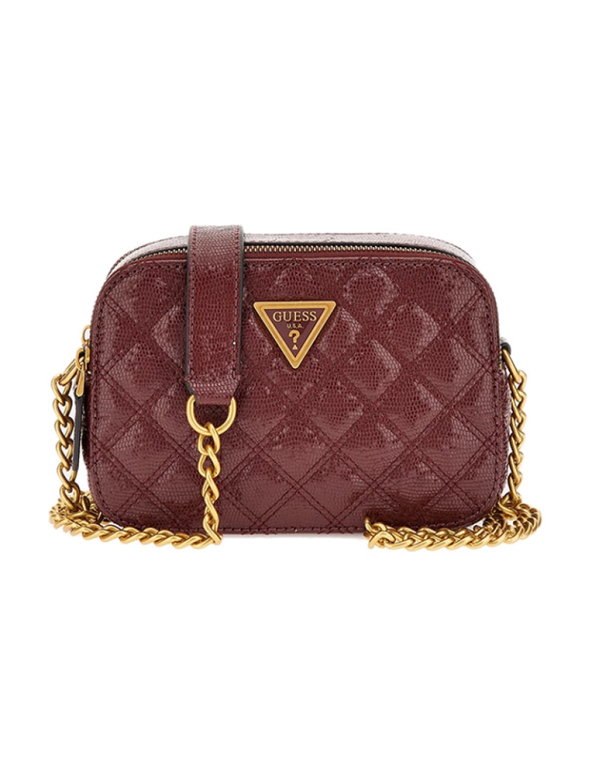 Guess - Bolsa tiracolo Borgonha de Mulher