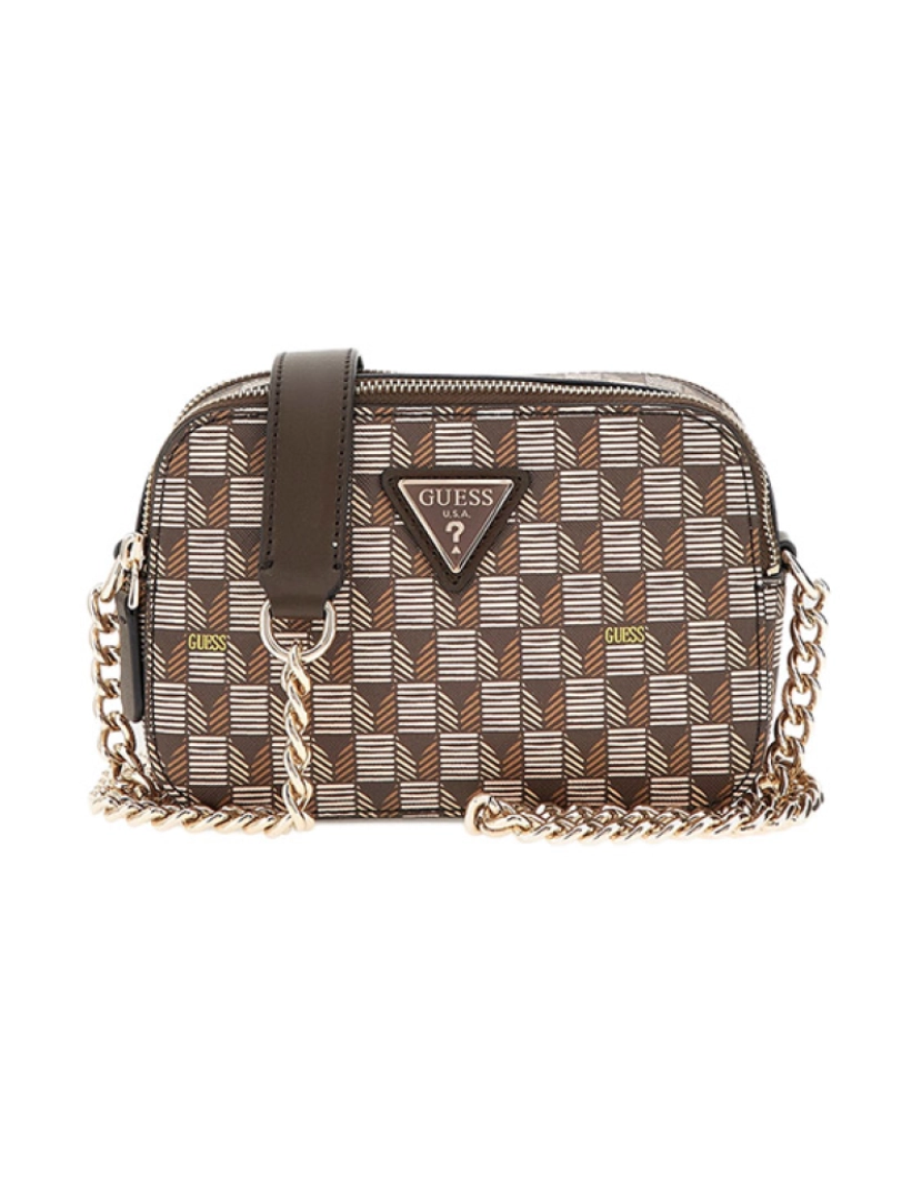 Guess - Bolsa tiracolo Castanho de Mulher