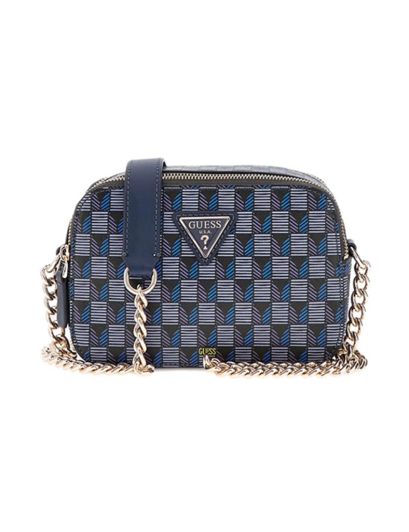 Guess - Bolsa tiracolo azul de Mulher