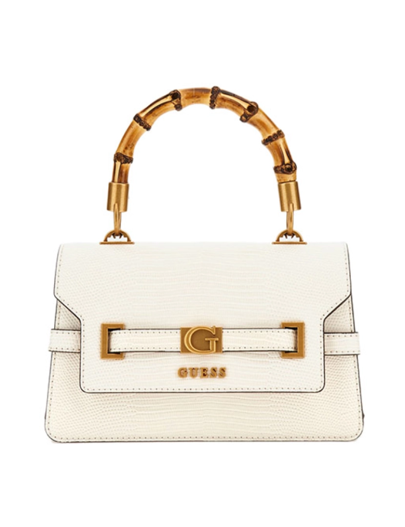 Guess - Bolsa com alça superior Pedra de Mulher