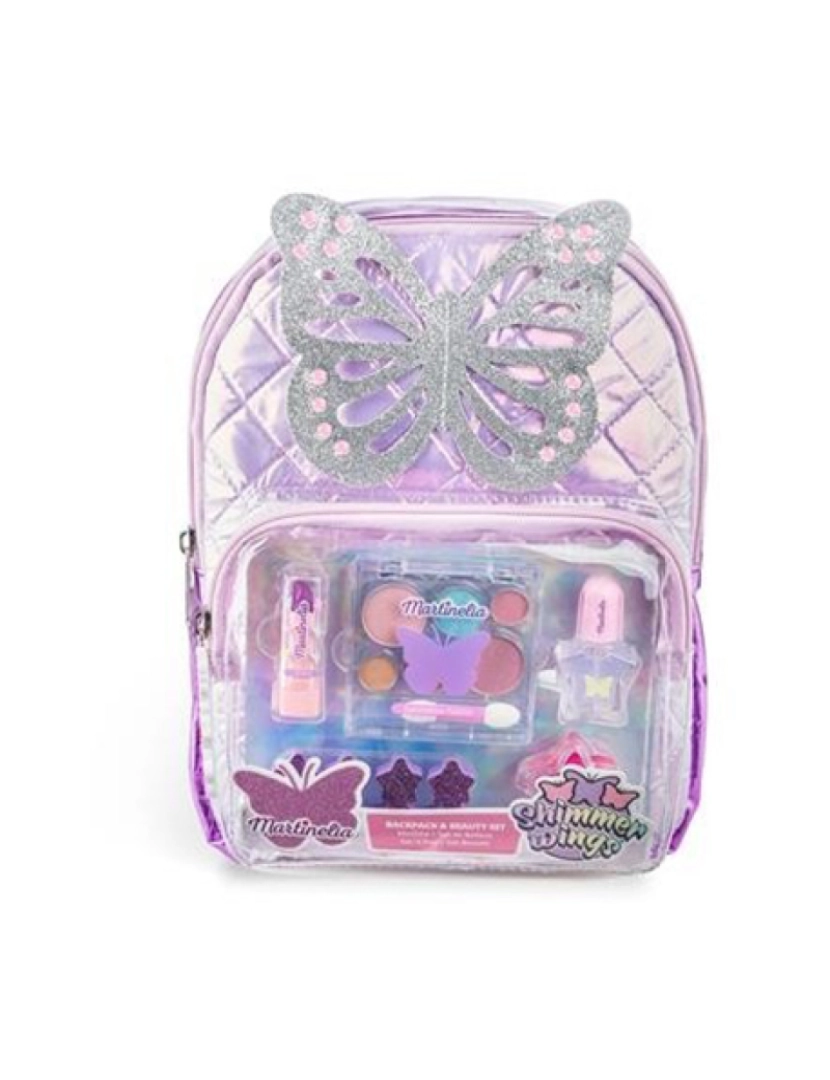 Martinelia - MOCHILA E CONJUNTO DE BELEZA MARTINELIA SHIMMER WINGS