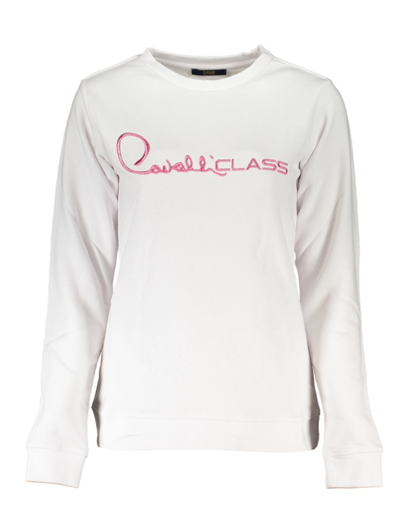 Cavalli Class - Sweatshirt de Senhora Branco